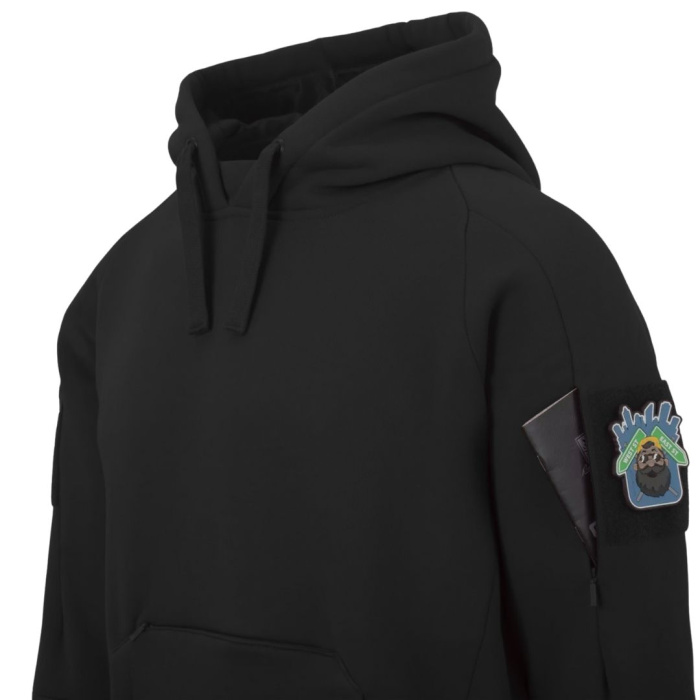 Bluza Helikon Urban Hoodie Lite - Kangaroo - Czarna (BL-ULK-CB)